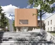 Klinika psychiatryczna w Tampere  — wizualizacja