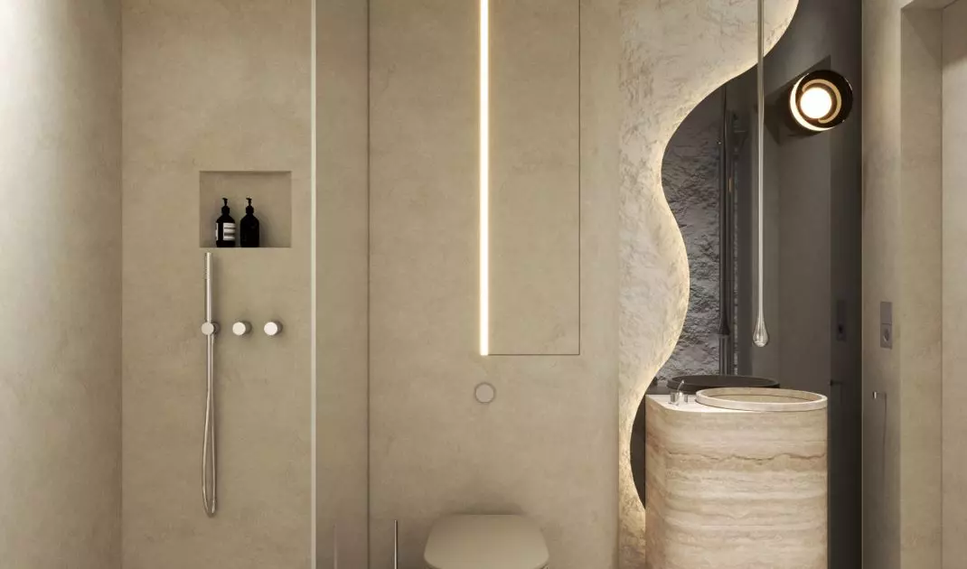 Organic House color scheme draws inspiration from the colors of the earth