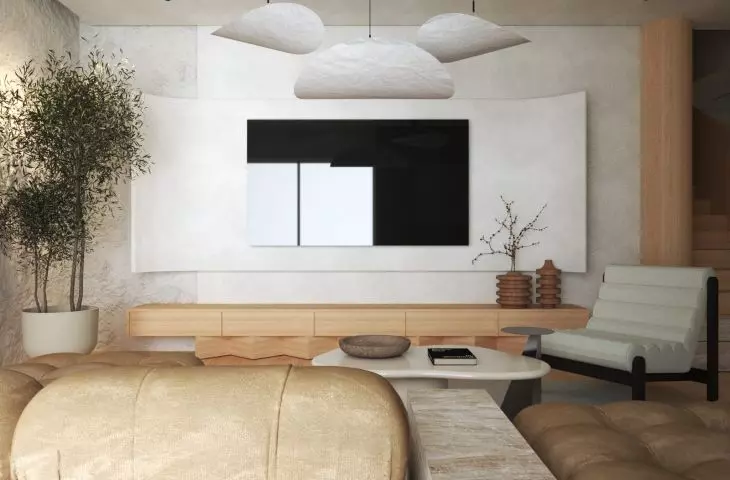 Organic House in Krakow, where texture plays a key role