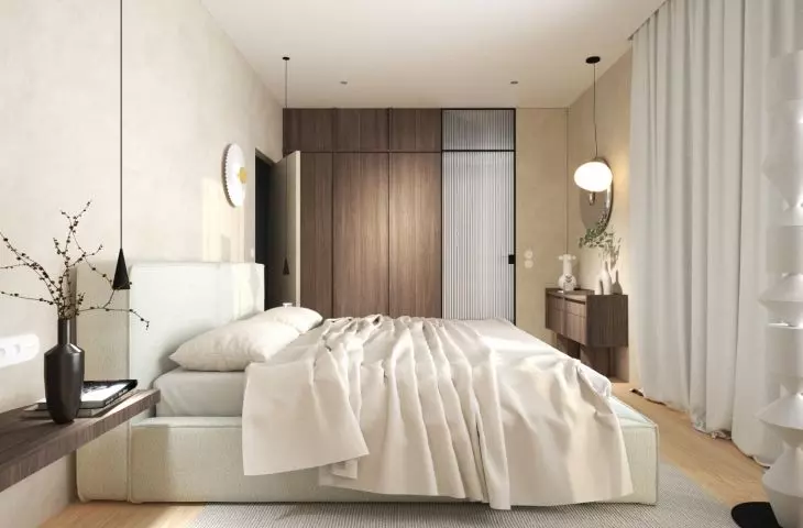 Bedroom at Organic House in Krakow