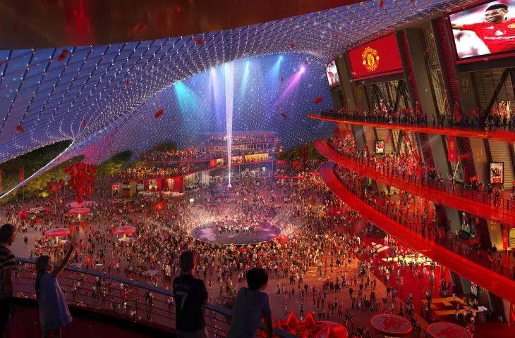 Norman Foster chciał, aby nowy stadion Manchester United był otwartą przestrzenią osłoniętą dachem