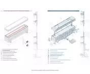 axonometry: current problems and technological and ecological solutions adopted in the project