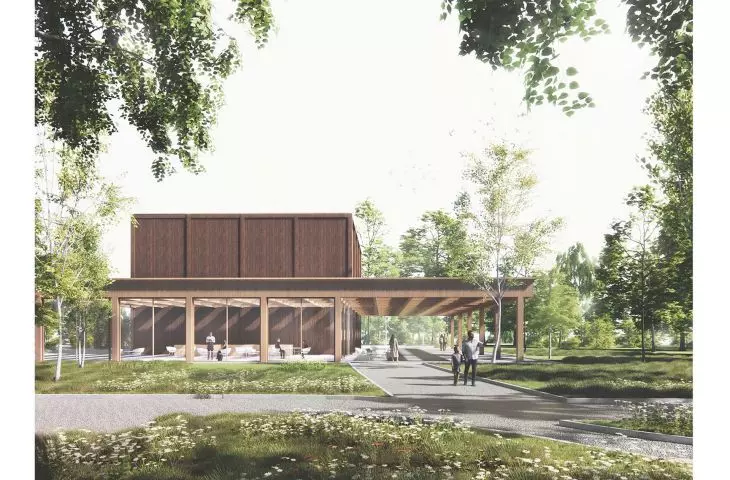 widok na centrum kultury