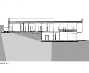 cross-section A-A