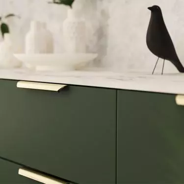 Lentis edge furniture handle