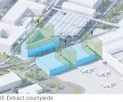 Expansion of Václav Havel Airport in Prague - visualization of the facility 