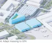Expansion of Prague's Václav Havel Airport - a third building will be built across the main airport road to accommodate a hotel, conference center and parking lot