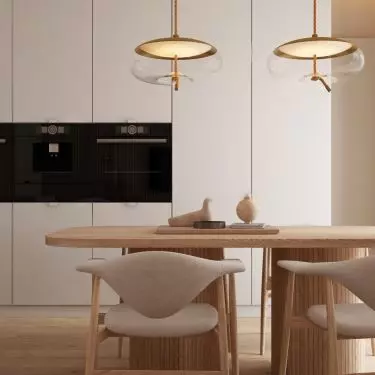 Boho kitchens are dominated by natural materials such as wood, rattan, linen or ceramics, juxtaposed with warm tones