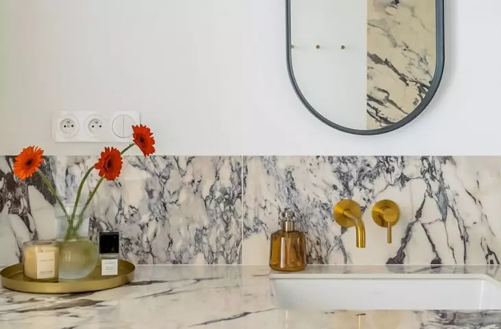 Bathroom in a capital apartment