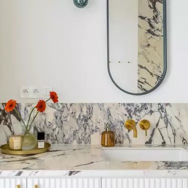 Bathroom in a capital apartment