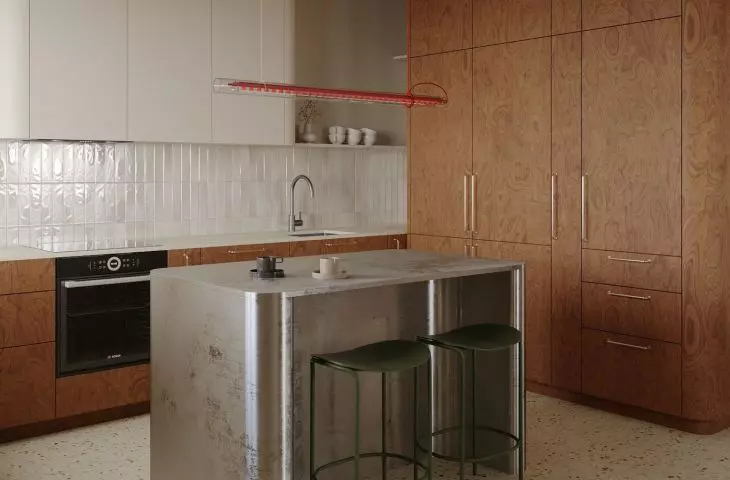 Kitchen designed by Aleksandra Bednarska 