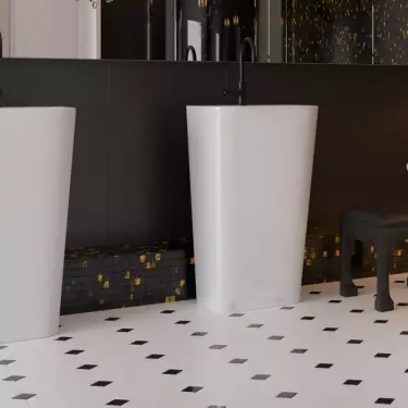 Umywalki wolnostojące to prawdziwe gwiazdy łazienkowego designu
