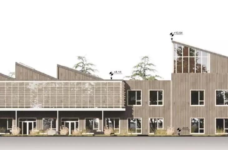 north elevation