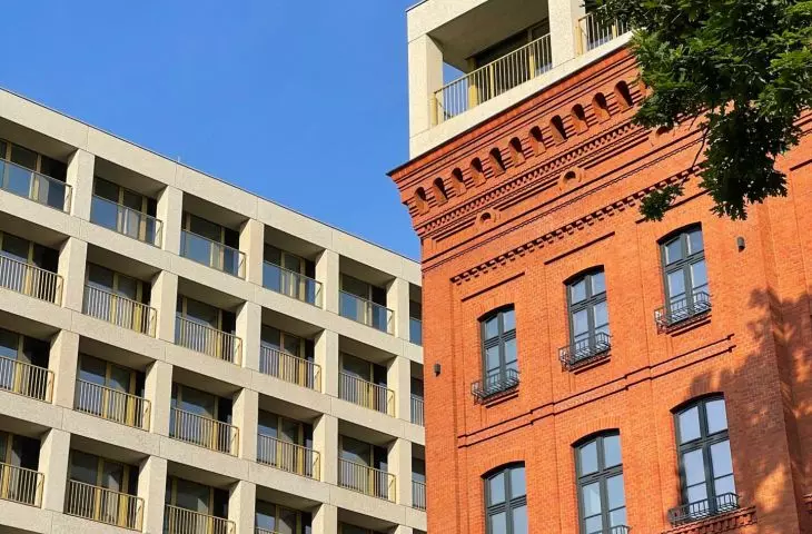 combination of old and new