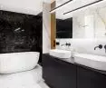 Marble bathroom