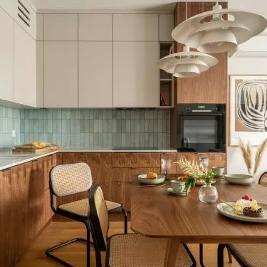 Modern vintage style apartment in Wroclaw