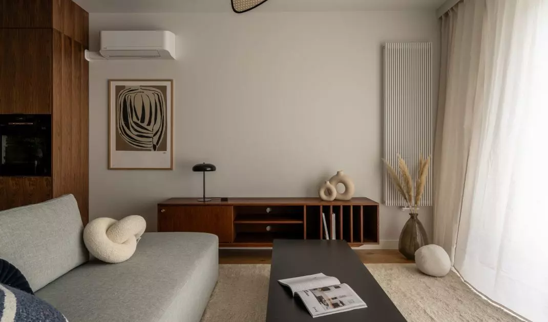 Apartament w stylu modern vintage we Wrocławiu