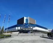 Schody prowadzące do Biblioteki Śląskiej