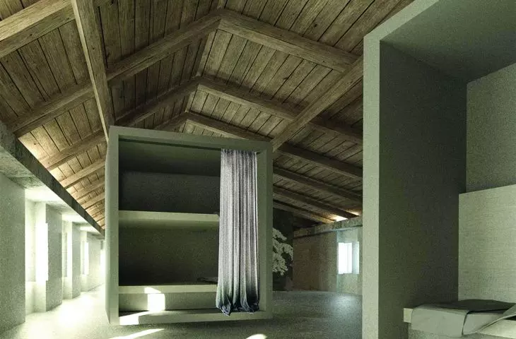 Na skraju. Rozbudowa i adaptacja Sanktuarium oraz Domu Pielgrzyma na Miejsce Wyciszenia. Przylądek Espichel. Portugalia