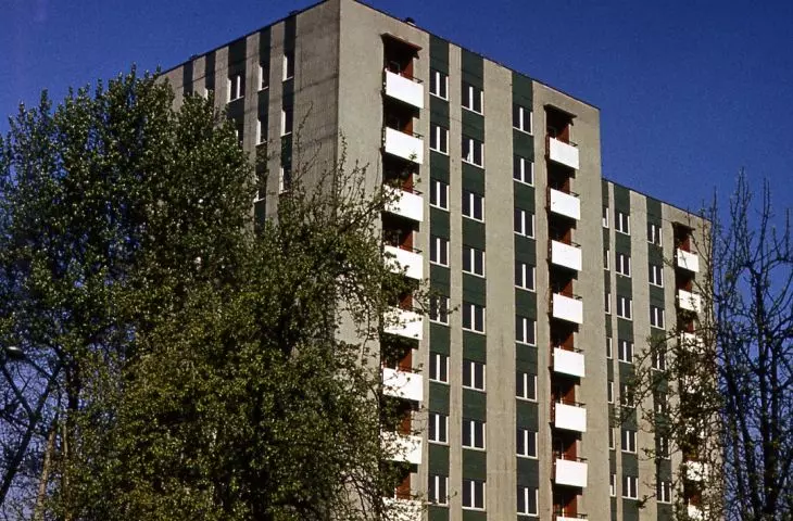 Budynki osiedla Paderewskiego - wygląd pierwotny