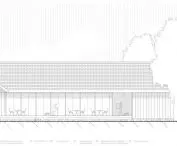 east elevation of building no. 5