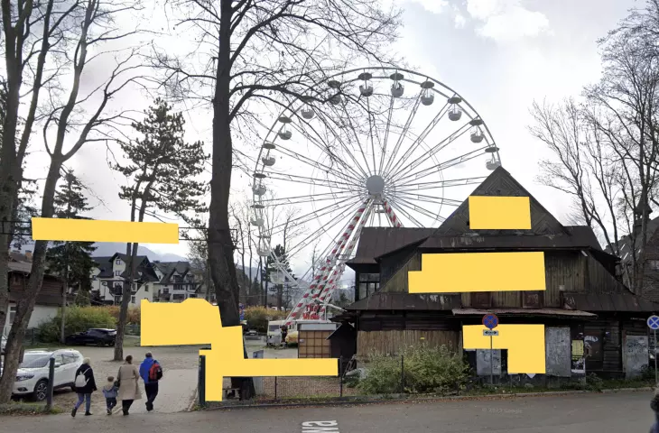 Reklamy zewnętrzne wymazane z przestrzeni publicznej - Zakopane