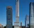 The 35 Hudson Yards skyscraper in New York City is one of the tallest buildings in the complex