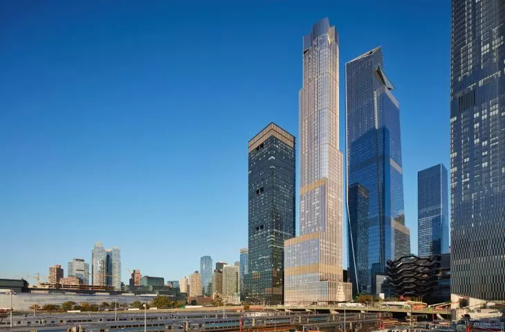 The 35 Hudson Yards skyscraper in New York City.