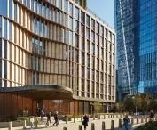 Skyscraper 35 Hudson Yards in New York City - glazed facade maximizes access to daylight
