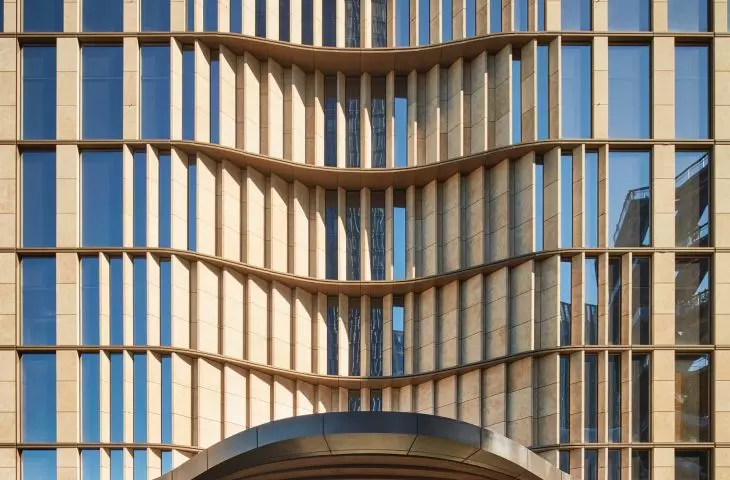 The 35 Hudson Yards skyscraper in New York City.