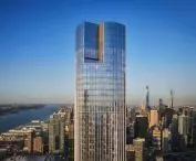 The 35 Hudson Yards skyscraper in New York City.