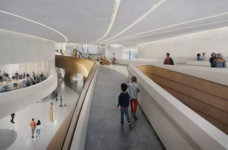 Mediterranean Cultural Center in Reggio Calabria - interior view 