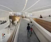 Mediterranean Cultural Center in Reggio Calabria - interior view 