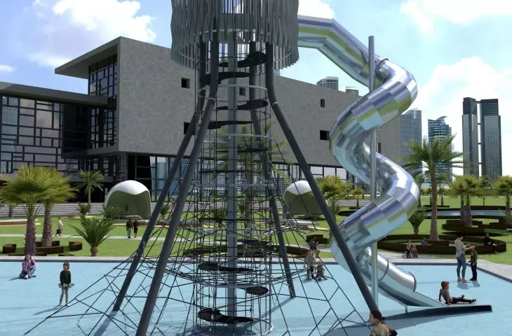 Podniebny skywalk z serii MAXX