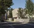 Visualization of the new gymnasium at Elementary School No. 57 at 8 Velvet Street.