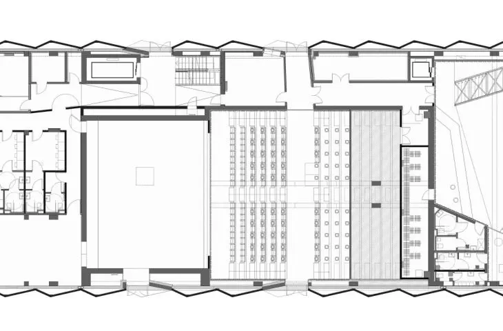 Teatro Borsoni, Brescia – rzut parteru