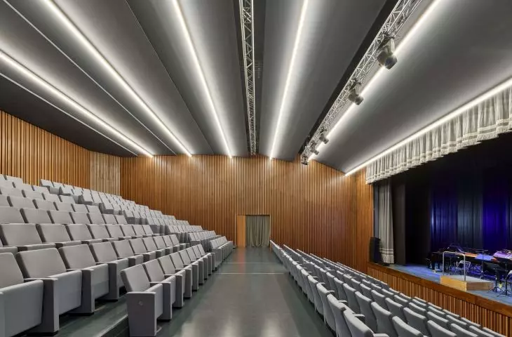 Teatro Borsoni, Brescia – widok na główną salę widowiskową