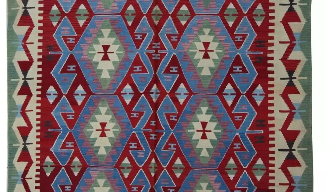 Turkish kilims are very expressive and rich in patterns 