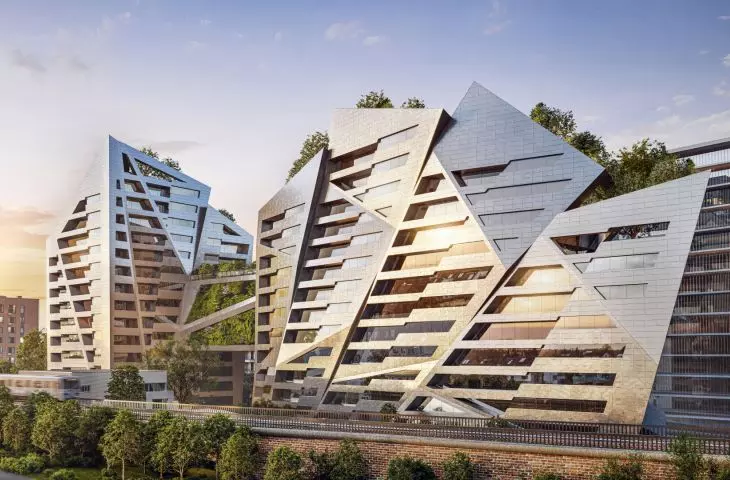 Building for the Léon Blum neighborhood