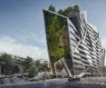 The form of the building, proposed by Libeskind, refers to the tenets of deconstructivism