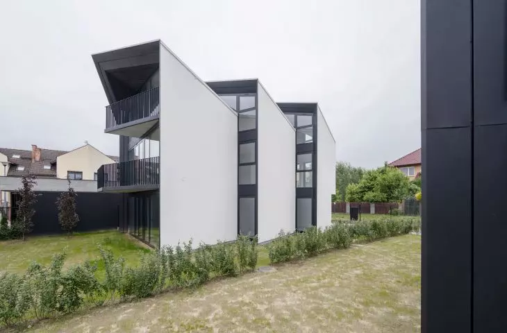 Houses with gills in Zielonki