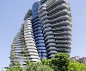 Tao Zhu Yin Yuan skyscraper in Taipei.