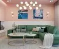 Interior inspired by painting