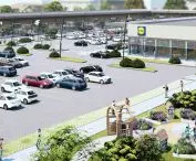 New shopping center on the site of a former steel mill in Siemianowice Slaskie