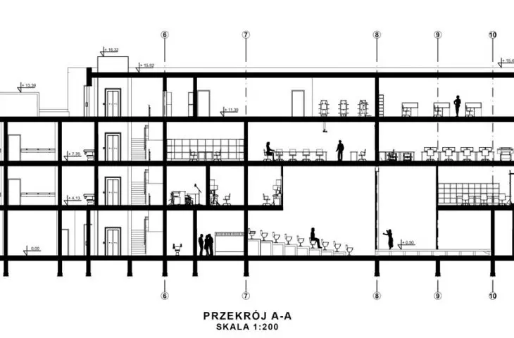 przekrój A-A