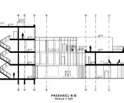 przekrój B-B