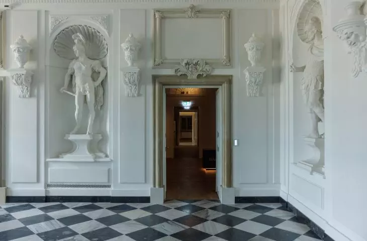 interiors of the Palace of the Republic in Warsaw