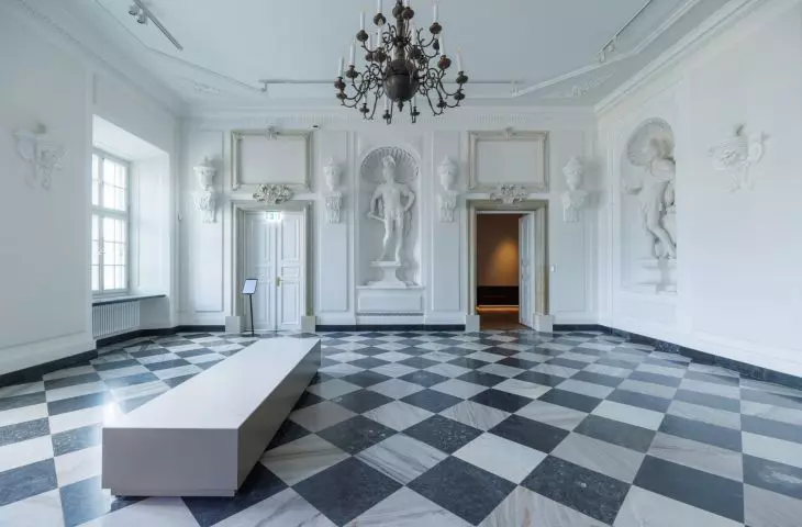 interiors of the Palace of the Republic in Warsaw