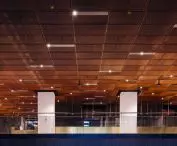 interiors of the National Library in Warsaw