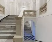 interiors of the Palace of the Republic in Warsaw